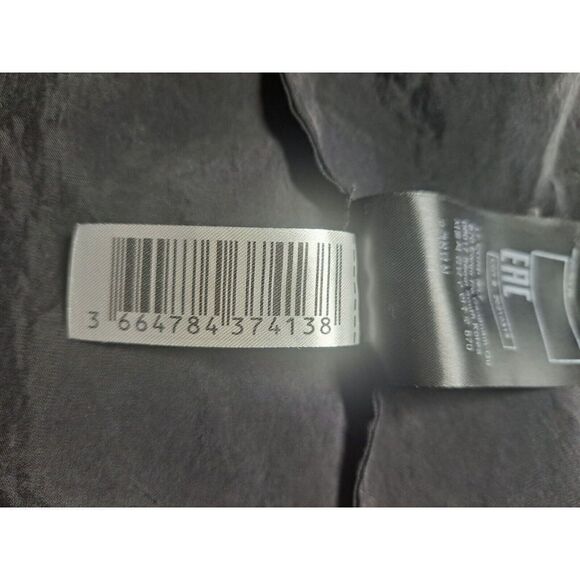 ba&sh Dress Size Large 3 Black Aimee Midi Wrap Collared Pockets  Dress - Picture 16 of 16